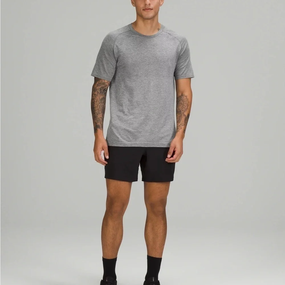 Lululemon Grey Crewneck Tee
